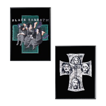 Discover Black Sabbath Heaven and Hell Concert Poster Set