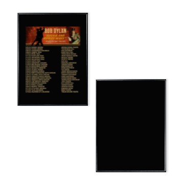 Discover Tour 2022 Bob Dylan Rough And Rowdy Ways Tour Poster Set