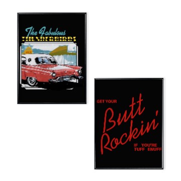 Discover 1983 The Fabulous Thunderbirds Concert Poster Set