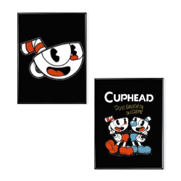 Discover Cuphead Zipper Poster Set