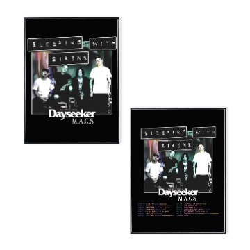 Discover Sleeping With Sirens Tour 2023 Poster Set