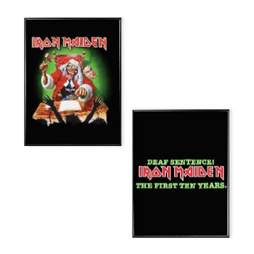 Discover Iron Maiden Deaf Sentence Unisex Poster Set Double Sided