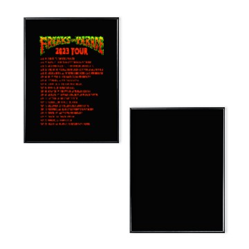 Discover Rob Zombie & Alice Cooper Freaks On Parade Tour 2023 Poster Set