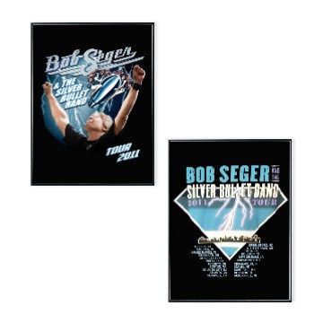 Discover Bob Seger Tour Poster Set