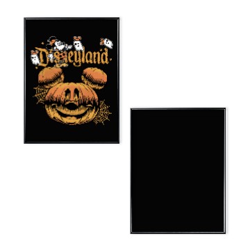 Discover Retro Disneyland Halloween 2 Side Poster Set