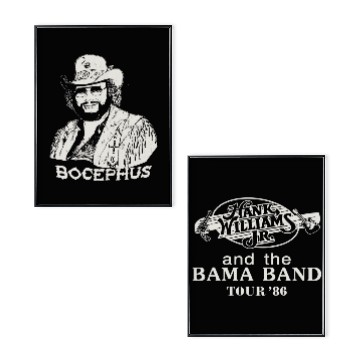 Discover Hank Williams Jr. Bocephus Tour Poster Set