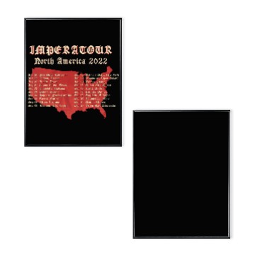 Discover Ghost North American Tour 2022 Two Sides Poster Set, Ghost Tour 2022 Poster Set