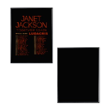 Discover Janet Jackson Together Again Tour 2023 Poster Set
