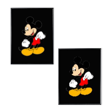 Discover 2024 New Mickey Mouse Men Zip Up Poster Set