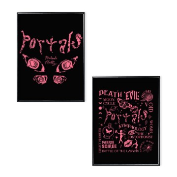 Discover Melanie Martinez Portals Tour 2023 Poster Set