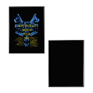 Discover 1988 Robert Plant Non Stop Go World Tour Poster Set