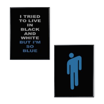 Discover Hit me hard and soft Billie Eilish Poster Set