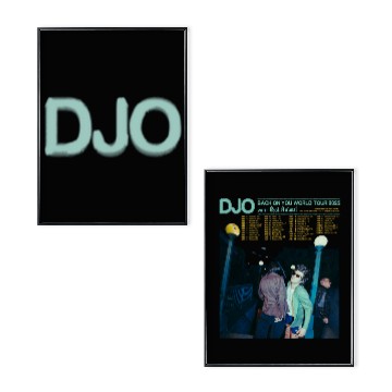 Discover Djo Back on You World Tour 2025 Poster Set Unisex