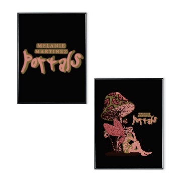 Discover Melanie Martinez Portals Tour Zipper Poster Set | Casual Poster Set | Unisex Winter Poster Set