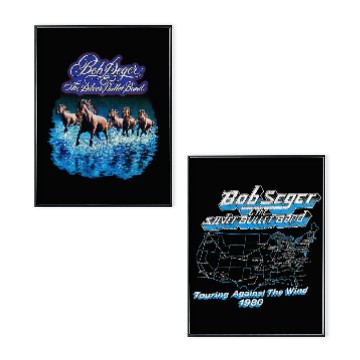 Discover Bob Seger 1980 Concert Tour Poster Set