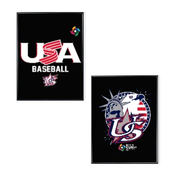 Discover USA Baseball 2026 World Baseball Classic Two Sided Poster Set