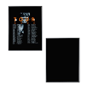 Discover Vintage 2000 Tina Turner Gray Poster Set