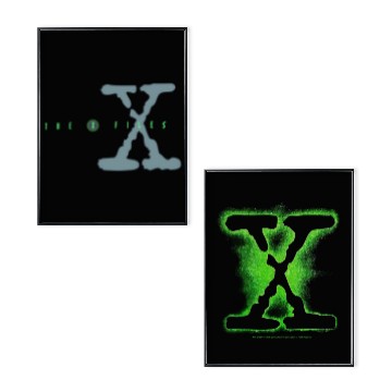 Discover Vintage 1994 The X Files Poster Set