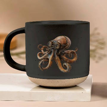 Discover Steampunk Octopus, Steampunk Sci-Fi Pottery Mugs