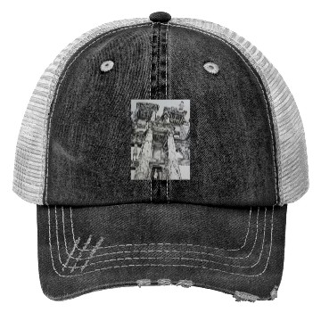 Discover Bobs Burgers in Ruins Print Trucker Hats
