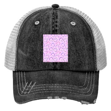 Discover Pink Eras Tour Bracelet Pattern Print Trucker Hats