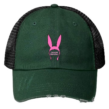 Discover Louise belcher bunny ears from bobs burgers Print Trucker Hats