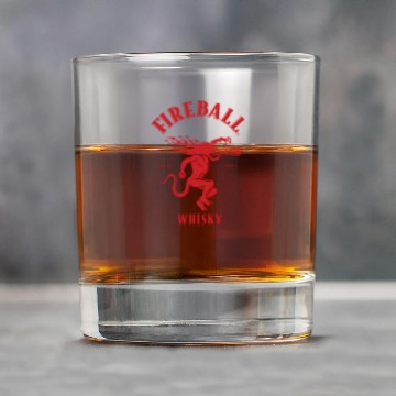 Discover Fireball Whiy Red Hot Burns Like Hell V2 Rock Glasses
