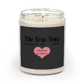 Discover Eras Tour Glendale Show Scented Candles