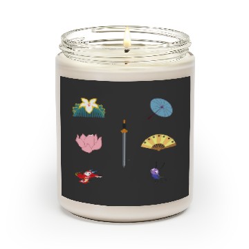 Discover Samurai Warrior  : Disney Mulan Anime Mushu, Mulan and Mushu Scented Candles