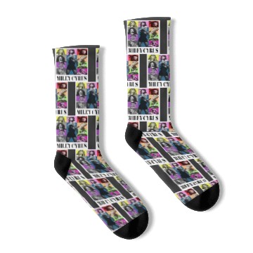 Discover Miley Cyrus Eras Tour Flowers (1) Socks