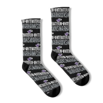 Discover Uw-Whitewater Warhaw Socks