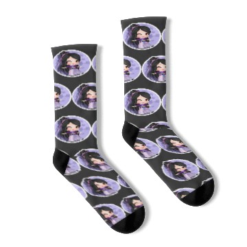 Discover Warrior Princess Sticker5: Disney Mulan Anime Mushu, Mulan and Mushu Socks