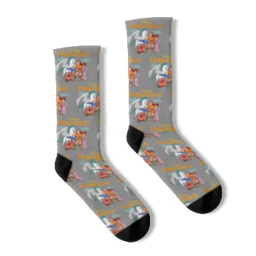 Discover Disney Hercules Classic Hero Group Shot  Poster Socks