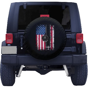 Discover Patriotic Aviation Flight Us Flag Best Pilot Spare Tire Covers