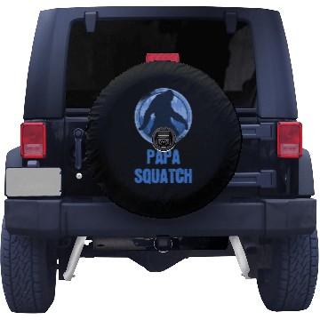 Discover Sasquatch Walking Papa Squatch Spare Tire Covers