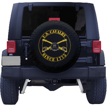 Discover Cavalry US Military Regiment 1775 Spare Tire Covers