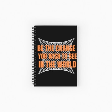 Discover Be the Change Spiral Notebooks   Ruled Line: Inspire, Empower, Transform