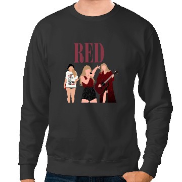 Discover taylorc swift red eras tour art Sweatshirts