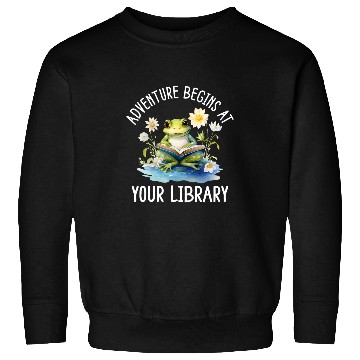 Discover Adventure Begins At Your Library Summer Reading Program 2024 3 Sweatshirts