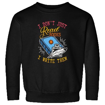 Discover Author Writing Writer Literature Book Reading Reader Sweatshirts