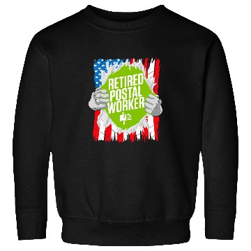 Discover Retired Postal Worker Mailman Retirement 4 Sweatshirts