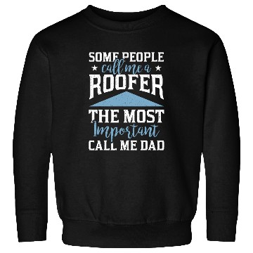 Discover Roofer handyman carpenter construction worker building 5 Sweatshirts