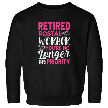 Discover Retired Postal Worker Funny Retirement Postman Gift 2 Sweatshirts