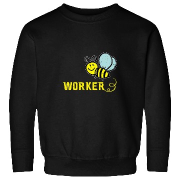 Discover Worker Bee Lover Funny Save The Bees Beekeeper Sweatshirts