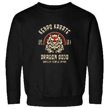 Discover Shaolin Temple Japan Kenpo Karate Sweatshirts