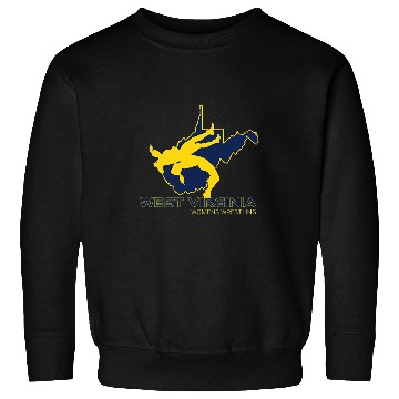 Discover West Virginia Women Wrestling High School Girl Wrestler Team Sweatshirts