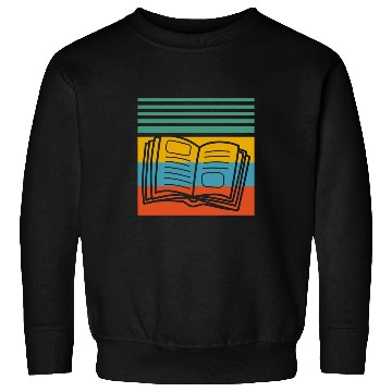 Discover Books book Retro Design Sweatshirts