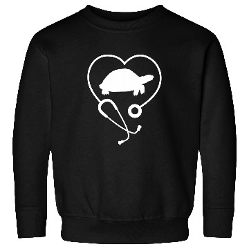 Discover Veterinary Receptionist Veterinarian Vet Assistant Turtle Sweatshirts
