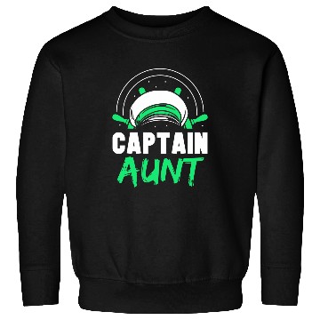 Discover Captain Aunt Yacht Ship Skipper Boat Sweatshirts