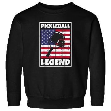 Discover American Pickleball Legend Paddleball for Pickleball Player Sweatshirts